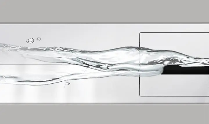 Sprchový profil se samočistícím efektem